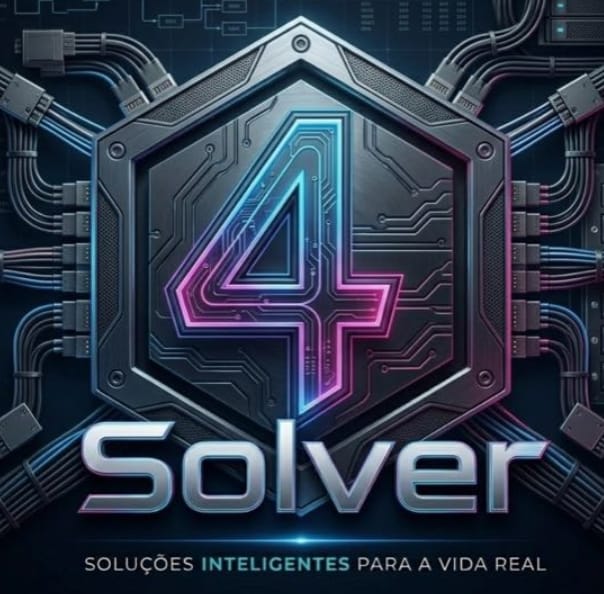 4Solver Logo Emblem